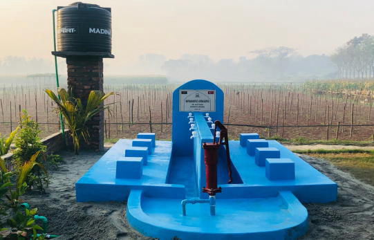 Singapore donation , sedekah and charity for building water wells, water fountains for poor people